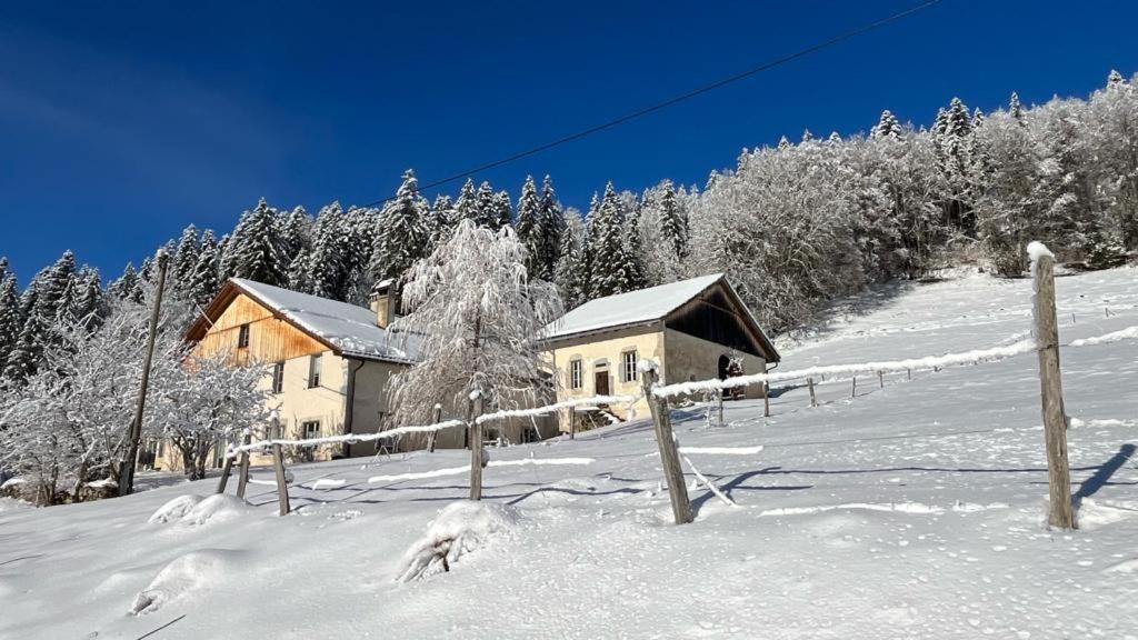Ferienwohnung Relais De La Baume Le Locle Exterior foto